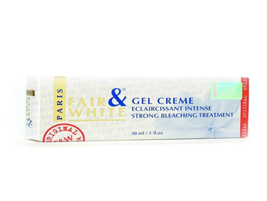 Fair and White Paris Gel Creme Strong Bleaching Treatment 1 fl oz 30 ml - ANNS BEAUTY SUPPLY